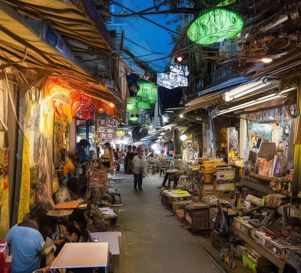 商贸街,连接城市与经济的象征 商贸街,连接城市与经济的象征